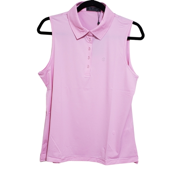 G/FORE Women's Featherweight Polo Shirt Large NWT - Picture 1 of 2